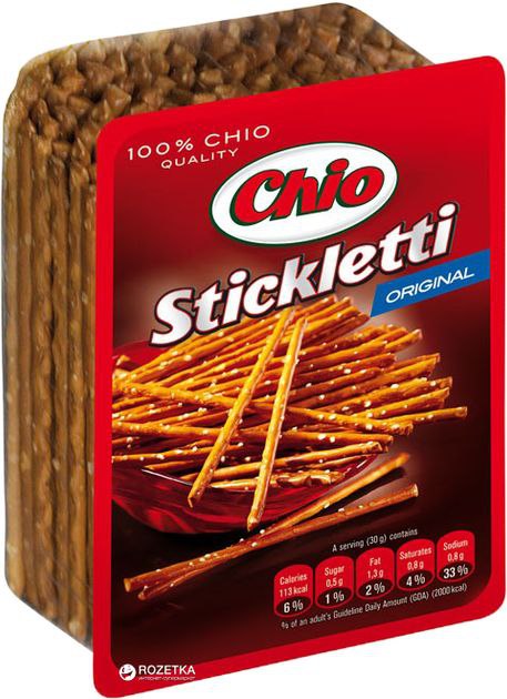 Соломка CHIO солона STICKLETTI 125г